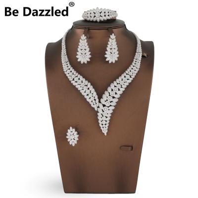 China New Design Big Luxury Classic Jewelry Set Gold FASHIONABLE Amazed African Jewelry Set Gold Plated Fashion Jewelry Set for sale