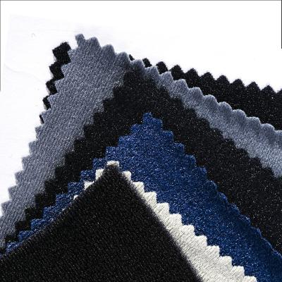 China Best Selling New Products Custom Fabric Textile Materials Breathable , High Quality Nylon Loop Flannel for sale