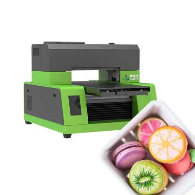 China 2021 New A4 A3 Macaroon Cake DIY 3d Printer Food Printing Machine 6 Color Edible Ink for sale