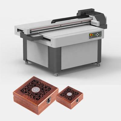 China Hot Sale Hotels Wooden Box Big Size Embossed Printer And Varnish Printing Machine 5 Color UV Ink for sale