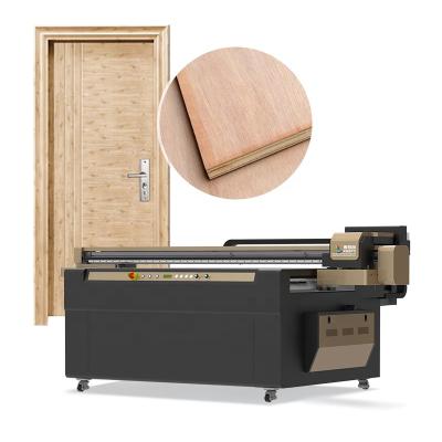 China Hotels color wood door printing machine direct to plywood board factory UV printer A1 A0 150*100cm for sale