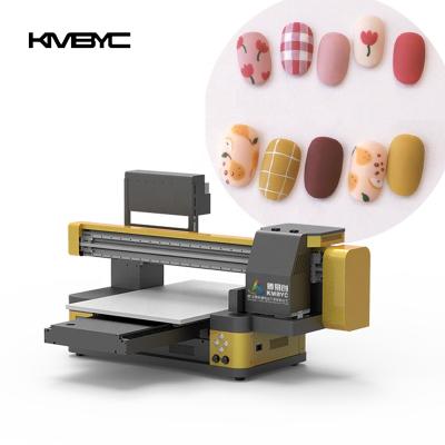 China Metal Color Nail Printer A1 Size Embossed Printer UV Cartoon Printing Machine 6090 for sale