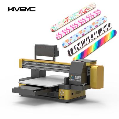 China Metal Nail Supplies Products Printer 6090 UV Printer Polishing Strip DIY Logo Printing Machine for sale