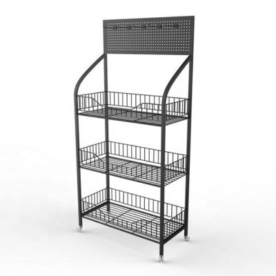 China Shops China Cheap Wire Display Rack for Convenient Shop Custom Wire Mesh Rack for sale