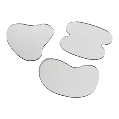 China Home Stocked Luxury Acrylic Mirror Coaster Decoration Cocktail Napkin Coaster Wholesale for sale