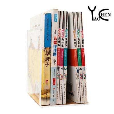 China Custom diy magazine family Canton acrylic bookshelves desktop environmental friendly small for sale