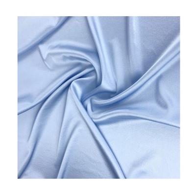 China Charmuse Crepe Silk Satin 100% Sustainable Silk Satin 19mm Dyed Satin Silk Fabric for sale