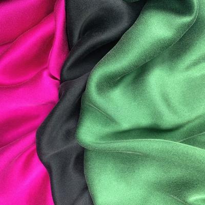 China Sustainable Hot Sale Sand Wash Pure Silk Satin 100% Charmeuse Silk Fabric Wholesale Mulberry Silk for sale