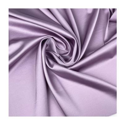 China Sustainable Quality Guaranteed Pure Silk Fabric 19mm Mulberry Silk Plain Dyed Satin Charmuse Silk Fabric for sale