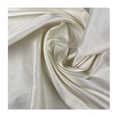 China Viable yarn dyed 100% shantung silk fabric dupioni silk fabric dupion silk fabric for wedding dress for sale