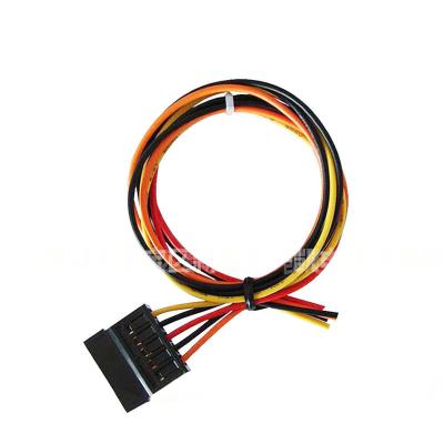 China Other 5 PIN Terminal Connector Wire Processing Custom 3.8mm Male And Female Butt Plug Set Wiring Harness for sale