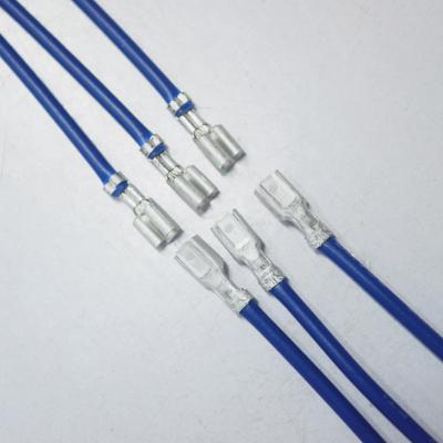 China Fire Resistance/Flame Retardant 1PIN 3.5 SATA/ATA 3.5 Spring Connector Cable Harness Insert Straight Spring Terminal Cable Harness for sale