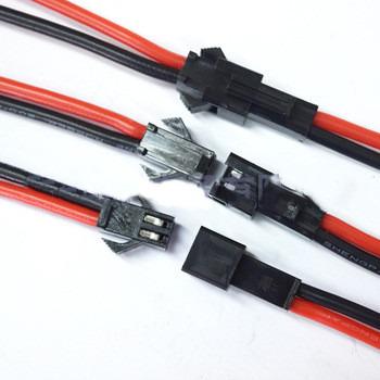 China Factory Wholesale SM2.5 Wire Harness Aircraft Head 2 Pin Male /female SM 2.54 Pin Male /female Terminal Cable Connector Fire / Flame Retardant for sale