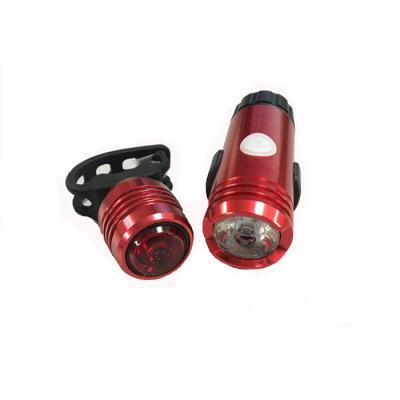 China Waterproof Luminous Mini Bike Light Set Super LED Bicycle Light Set Front and Rear USB Bicycle Light Set for sale