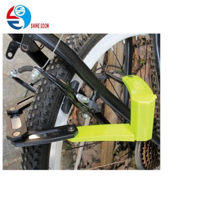 China Guard Against Theft Wheel Anti Theft Bike Folding Lock Bicycle Bike Lock High Quality Steel Foldable Bicycle Lock for sale