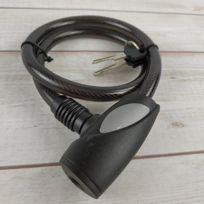 China Durable High Security Bike Cable Lock With Keys Multi Function Anti Theft Bike Lock Bike Bicycle Cable Lock Factory for sale