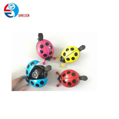 China Insect Plastic Bicycle Recycling Handlebar For Ring Ding Dong Bell Bicycle Plastics Kids Bike Bell Bicycle Bell for sale