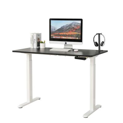 China (Height) Ergonomic Adjustable Standing Height K/D Manual Adjustable Integrated Packing Standing Desk With Desk for sale