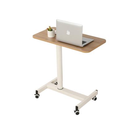 China Overbed Pneumatic Gas Height Adjustable Bedside Laptop Position (Height) Lifting Desk for sale