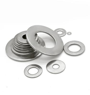 China Widely Applied High Quality Plain Zinc Metal Fasteners Good Price Hot Galvanized Flat Gasket for sale