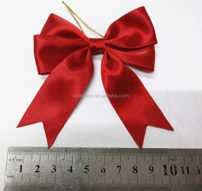 China Holographic Ribbon Bow with Wire Twist Tie / Elastic Ribbon Bow Buy Chinese Products Online for sale