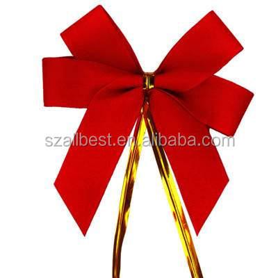 China Fashion holographic ribbon bow for decorations for sale