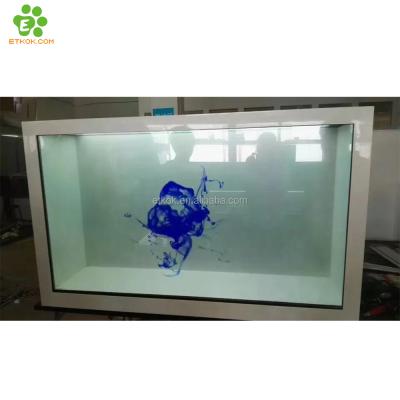 China 2017 big promotion of selling full HD indoor hot commercial lcd transparent box for lcd commercial transparent lcd display for sale