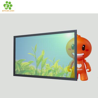 China Indoor hot sale size 21.5 inch flexible transparent lcd billboard with multi touch screen for advertising for sale