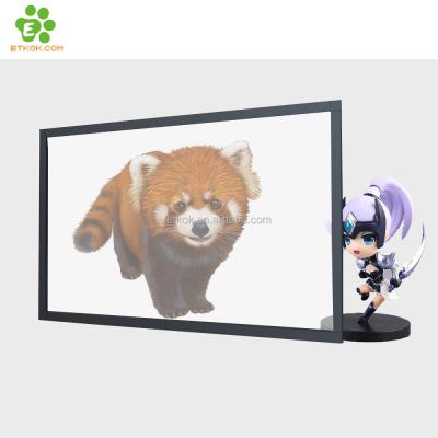 China Advertising LCD Showcase 23.6 Inch Transparent LCD Display Transparent LCD Monitor For Exhibition for sale