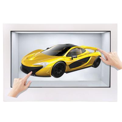 China 32 Inch Crystal LCD Display Showcase Show Box With Touch Screen For Smart Home for sale