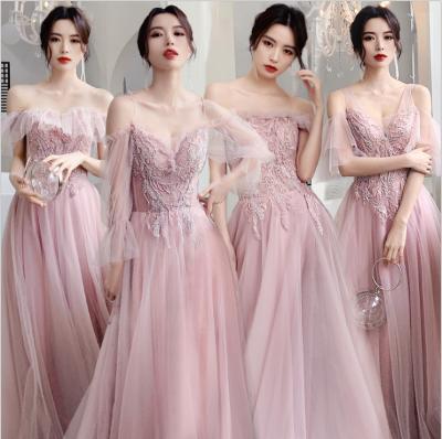 China PRETTY STEPS anti-static 2020 summer noble women's clothing translucency even school dress for ladies for sale