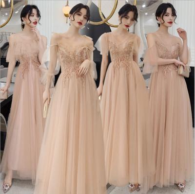 China PRETTY STEPS anti-static 2020 summer fashion noble ladies party women's clothing translucency evening dress for sale