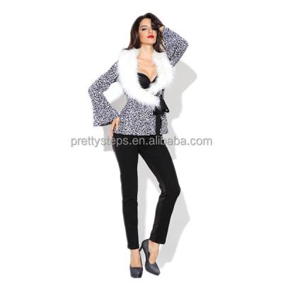 China Anti-pilling pretty steps fat woman 2018 winter ladies warm casual tight black pants lattice for sale