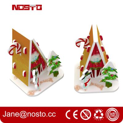 China Merry christmas 3d puzzle for Christmas hanging as miniature puzzle for sale