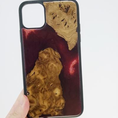 China 100% Popular Hot Sales New Product 2020 Eco-friendly Phone Cases Soft TPU Customized Resin Wood Cell Phone Case For Mobile Phone for sale