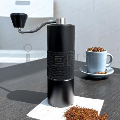 China Car Coffee Grinder Mill Ceramic Burr Fit Ring Setting Gift Set Coffee Manual Rotating Hand Grinder Suitable Home Use Mill for sale