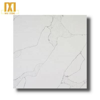 China Modern Modern design eco friendly artificial white Calacatta quartz stone Countertop for sale