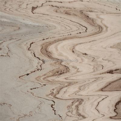 China Platinum Dunes Big Panel Modern Natural Slab Marble For House Decoration for sale