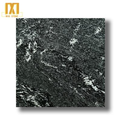 China Traditional Max Stone Black Night Cloud granite slab for kitchen table top countertops for sale