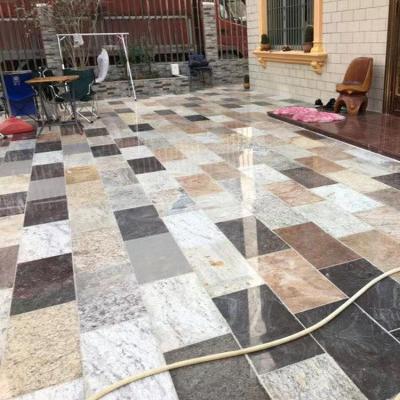 China Traditional 30x60 60x60 Outdoor Multi color Rough G603 Courtyard Groud Granite Stone Tiles for sale