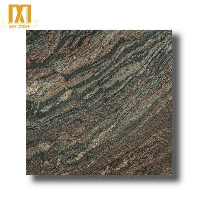 China Modern Max Stone Good Cloudy Black Granite  Slabs for sale