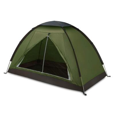 China Wholesale Diagonal Tying Type Double 2 Person Camping Tent Sun Folding Tent Full Automatic Open Gear Outdoor Tents for sale