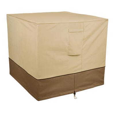 China 600D Oxford Material Air Condition Home Waterproof Dustproof Square Cover for sale