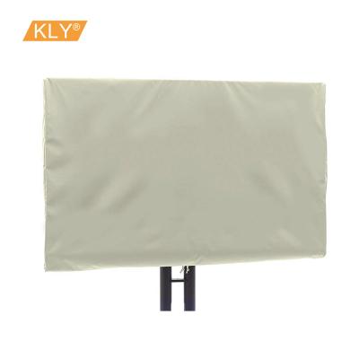 China Experienced Heavy Duty Living Room Custom Dust Proof Furniture Protection Indoor Outdoor Waterproof TV Cover for sale