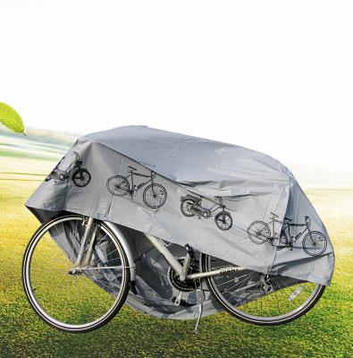 China Outdoor Rain Cover Polyester Bike Storage Bycicle Waterproof Dustproof Functional Bicycle Cover for sale