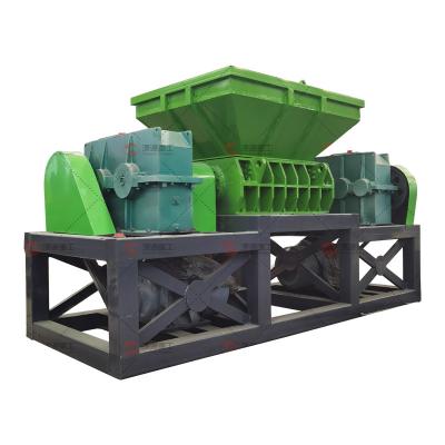 China High Performance Various Plastic Chicken Pork Beef Bone Double Shaft Animal Shredder Maker for sale