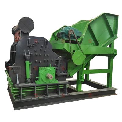 China Recycling Hammer Crusher Manufacturer Small Material Scrap Metal Light High Performance Scrap Metal Crusher for sale