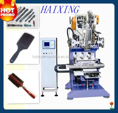 China Decking and Drilling for Flat Machine High Speed ​​Wire Brush 3 Axis Plastic Hair Comb Making Machine (Drilling and Decking) for sale