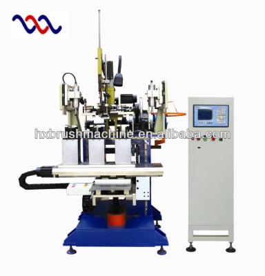 China Brush Do 3 Axis 2 Drills and 1 Tool Steel GSJ403 Wire Brush Trimming Machine for sale