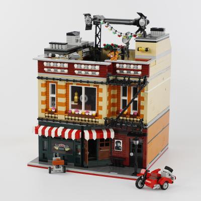 China DIY TOYS 89106 10189 16014 Ideas Street View MOC-34463 Advantage Central Big Bang Theories Modular Create Expert Building Blocks For Kids for sale